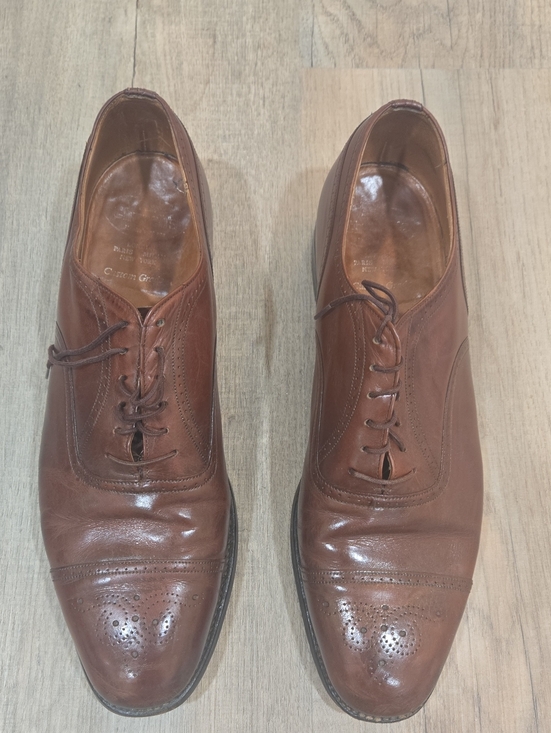 Church's Other - Church's Brown Leather Cap-Toe Oxfords